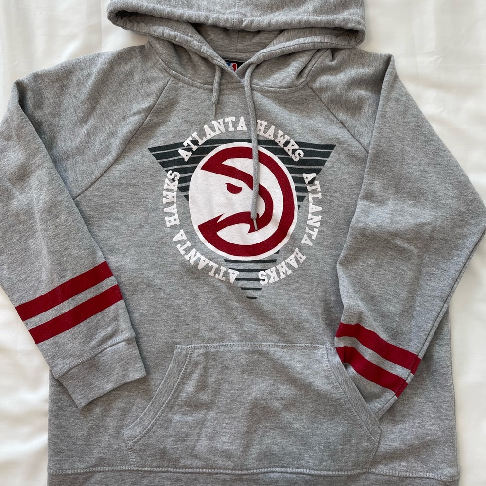 Ultra Game NBA Womens Soft Fleece Pullover Hoodie Sweatshirt with Varsity Stripe
